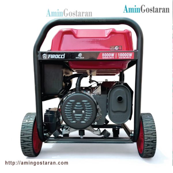 موتور برق بنزینی فیروکسی 8/5 کیلووات مدل FSG12000E2VRC تک فاز ریموت‌دار - Image 6