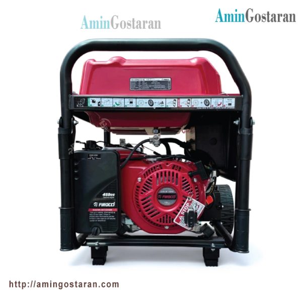 موتور برق بنزینی فیروکسی 8/5 کیلووات مدل FSG12000E2VRC تک فاز ریموت‌دار - Image 7